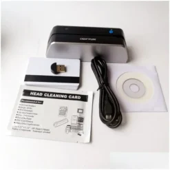 Bluetooth Magnetic Stripe Card Reader/Writer, Model Number MSRX6BT