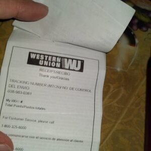 western union carding method